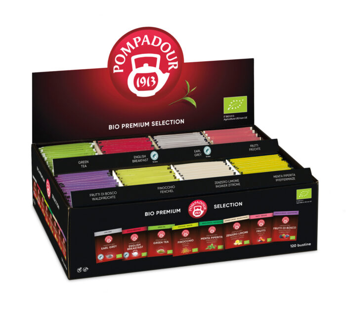 PREMIUM BOX ASSORTITO TE' BIOLOGICO POMPADOUR