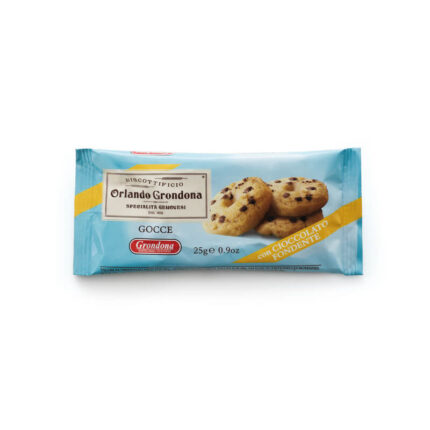 Biscotti Monodose Grondona Gocce Cioccolato gr. 25