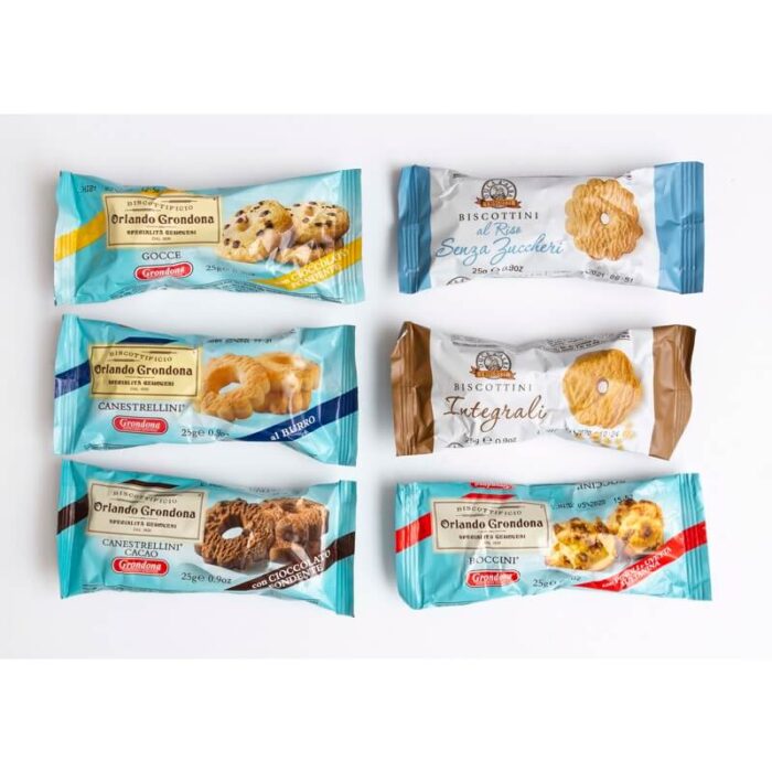 assortimento pasticceria monodose grondona