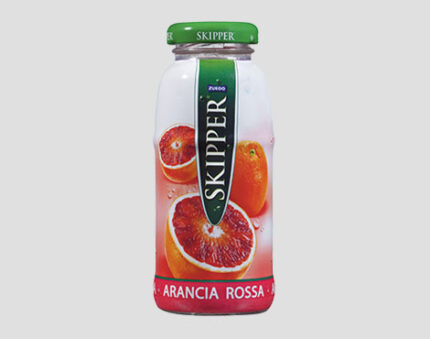 Succo di Frutta in Vetro all'Arancia Rossa