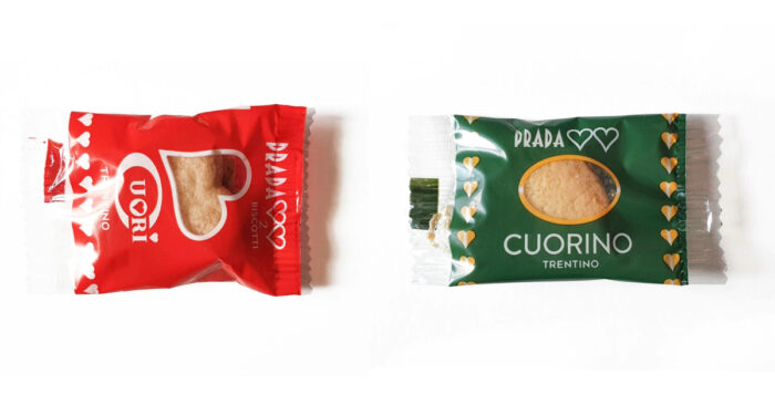 Assortimento Biscotti Monodose Cuore Cuorino Prada