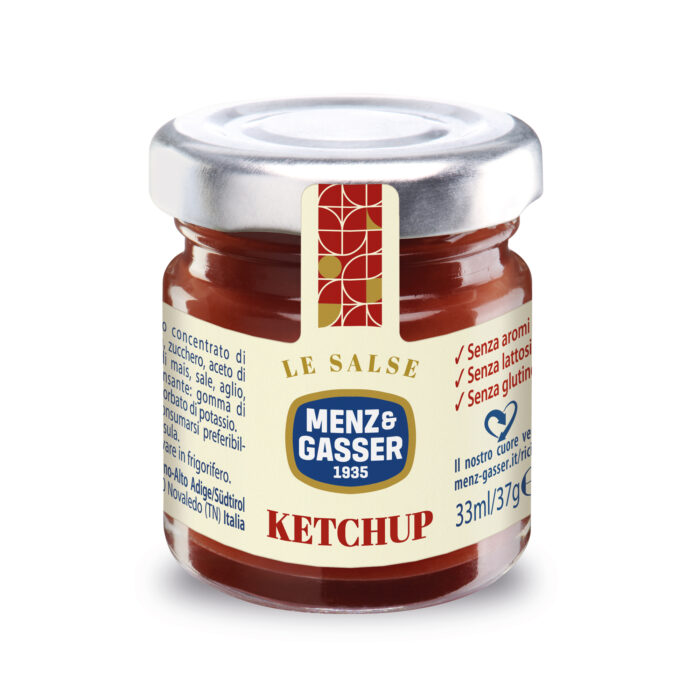 Menz & Gasser Ketchup Monodose Vetro