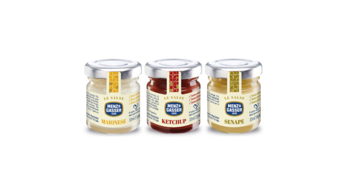 Menz & Gasser assortimento salse monodose vetro