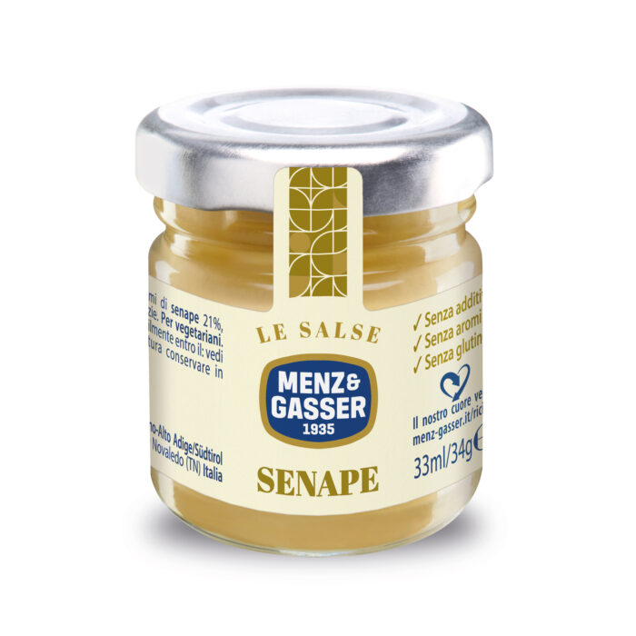 Menz & Gasser senape monodose vetro