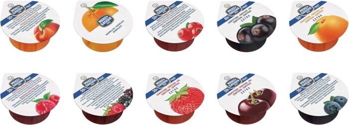 mENZ&gASSER mARMELLATINE mONODOSE aSSORTITE 10 GUSTI